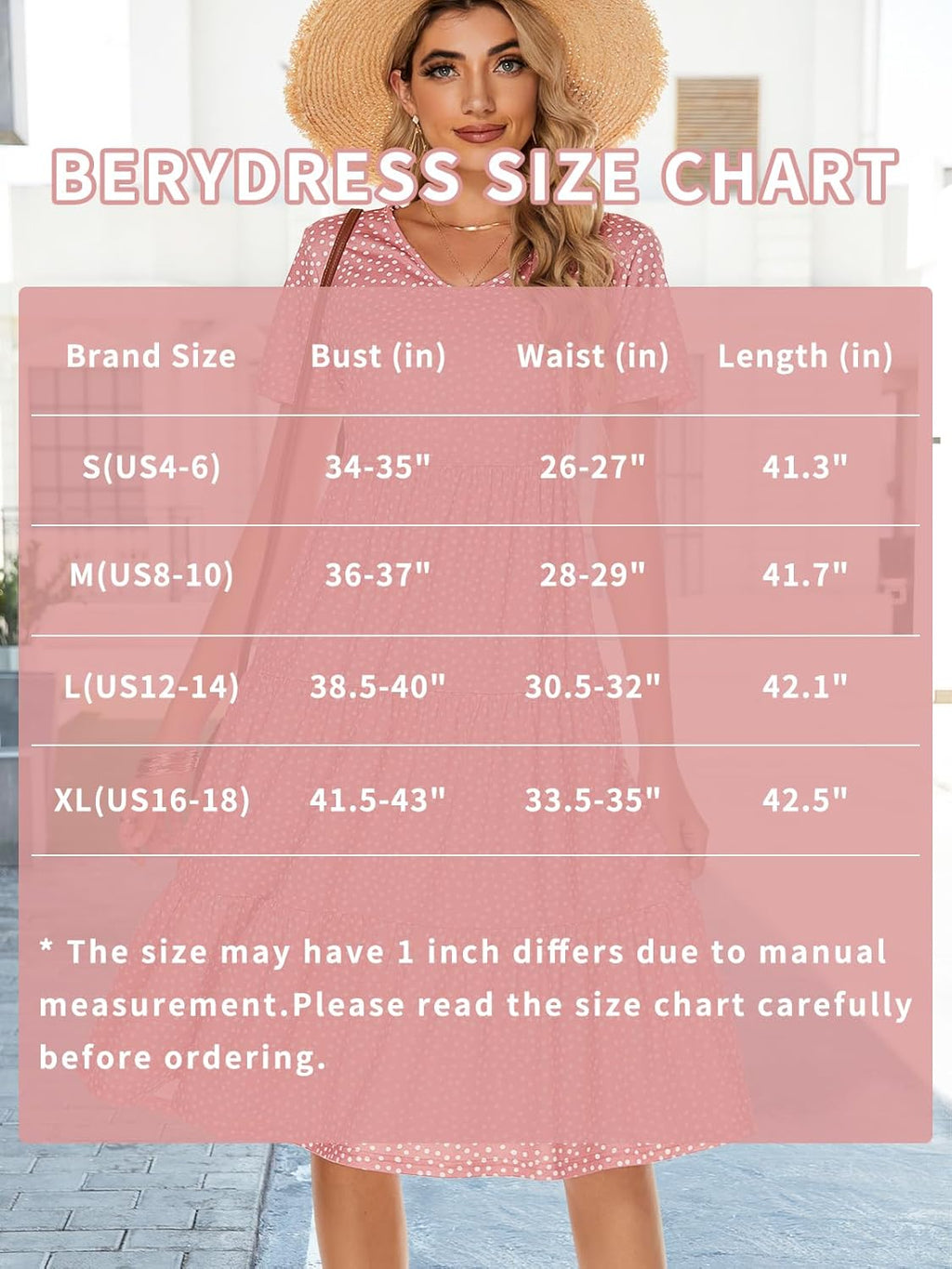 Women'S Casual Summer Tiered Midi Dress 2026 V Neck Boho Sundress