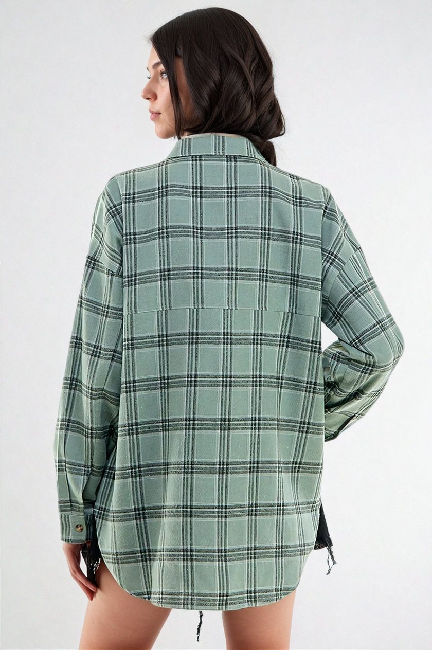 Plaid Serenity Shirt by House of Caelo™